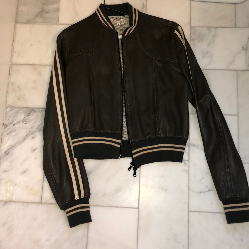 Italian leather jacket